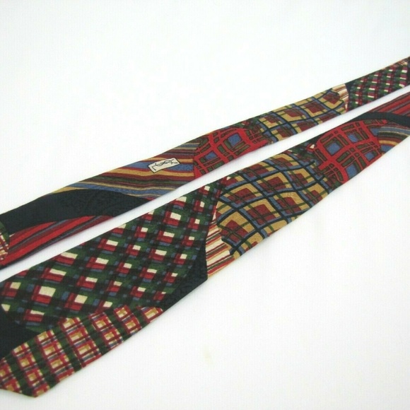 Rare 1960s YVES SAINT LAURENT YSL Tie Mod GoGo - Picture 5 of 6